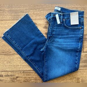 Madewell mid-rise kick out jean, size 30.